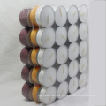 8 Hours Unscent White Cheap Mini Paraffin Tealight Candles